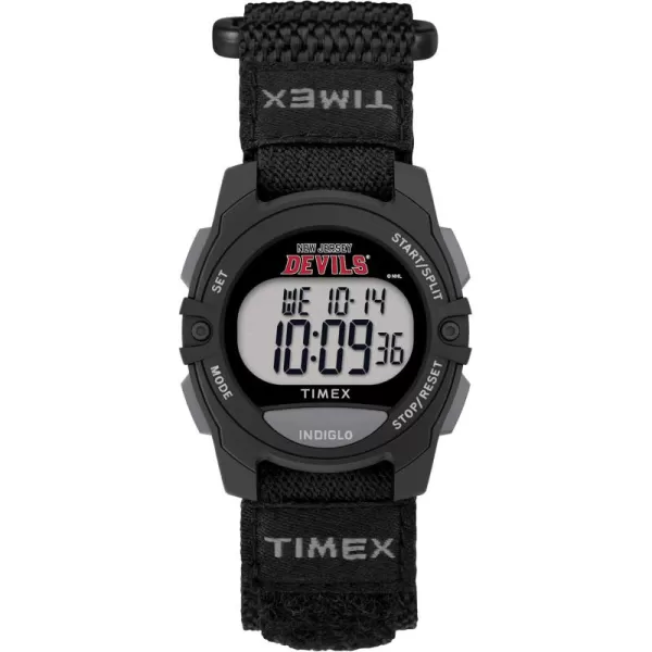 Timex Unisex NHL Rivalry 33mm Digital WatchNew Jersey Devils