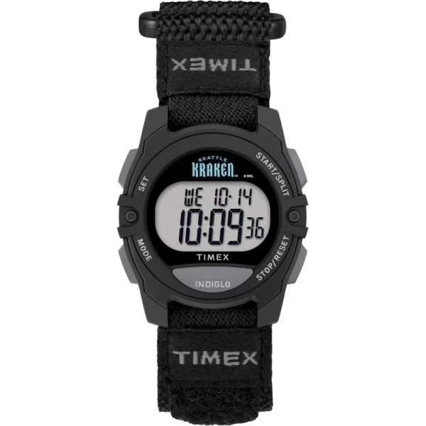 Timex Unisex NHL Rivalry 33mm Digital WatchSeattle Kraken