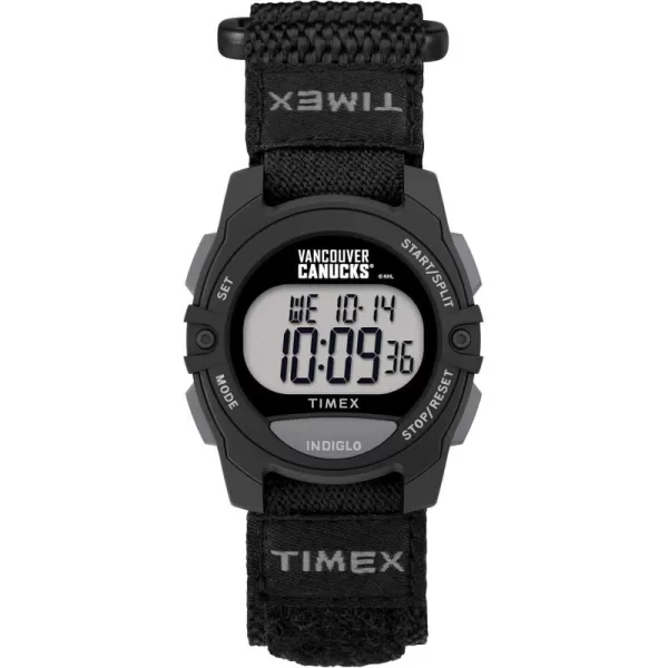 Timex Unisex NHL Rivalry 33mm Digital WatchVancouver Canucks