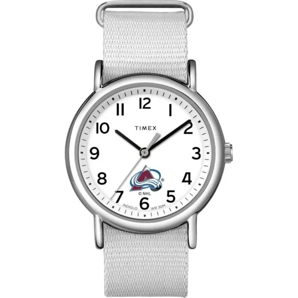 Timex Womens NHL Weekender 38mm WatchColorado Avalanche