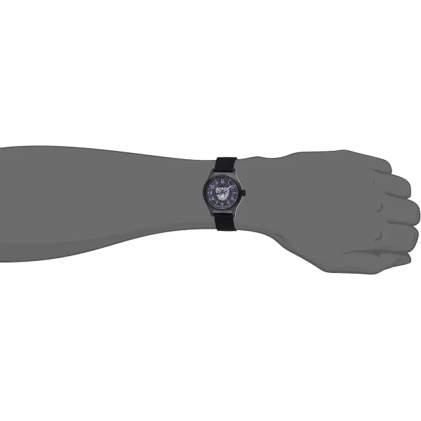 Mens NFL Scout 40mm Quartz Fabric StrapLas Vegas Raiders