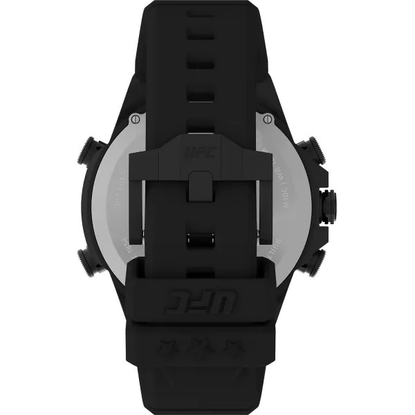 Timex UFC Mens Kick 49mm WatchBlackDigitalBlack