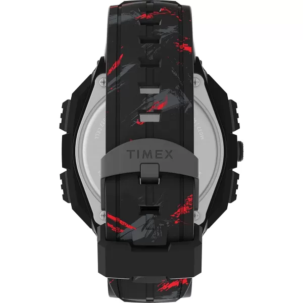Timex UFC Mens Shock Oversize 50mm WatchBlackDigitalBlack