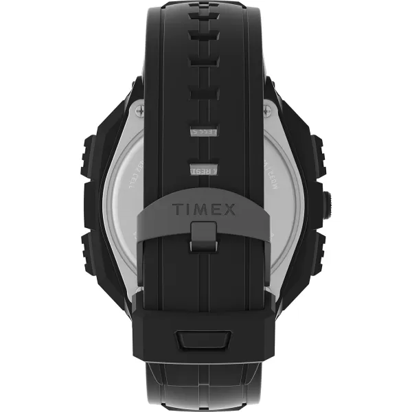Timex UFC Mens Shock Oversize 50mm WatchBlackDigitalYellow