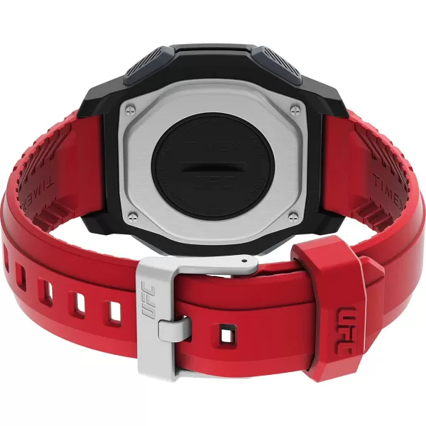 Timex UFC Mens Spark 46mm WatchRedDigitalBlack