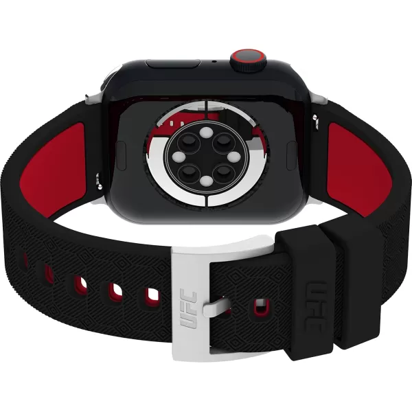 Timex UFC Smartwatch Band Compatible with Apple Watch 44mm  45mm  49mmBlackRed