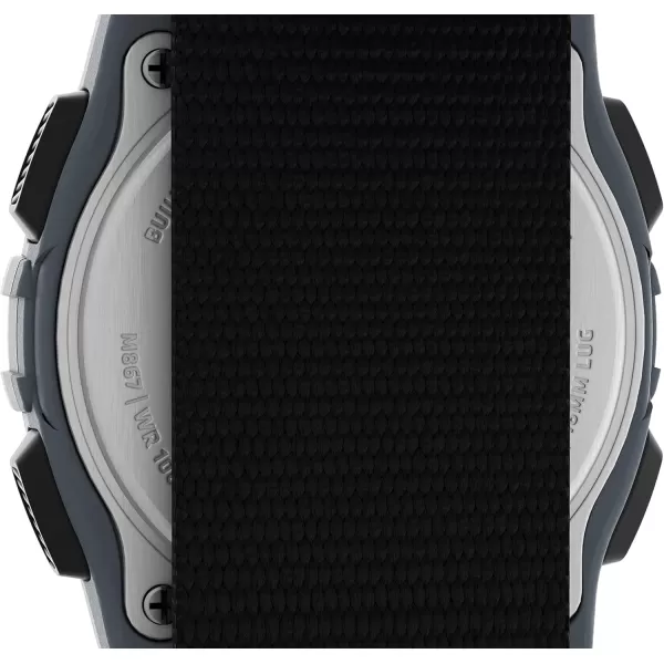 Timex UFC Unisex Rivalry 33mm Watch  Black Velcro Digital Dial Black Case