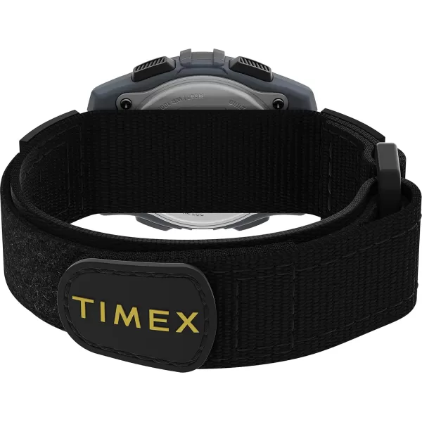 Timex UFC Unisex Rivalry 33mm Watch  Black Velcro Digital Dial Black Case