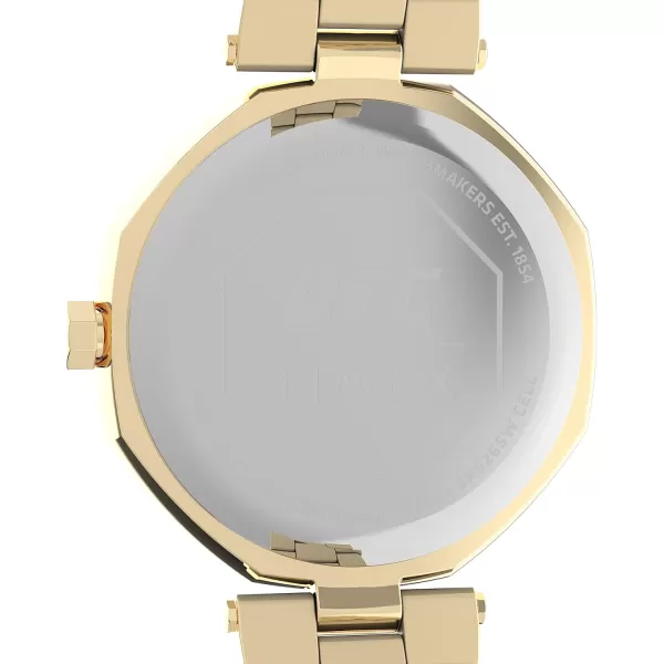 Timex UFC Womens Jewel 36mm WatchGoldToneBlackGoldTone