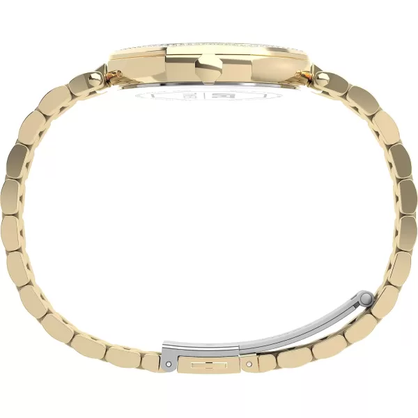 Timex UFC Womens Jewel 36mm WatchGoldToneBlackGoldTone