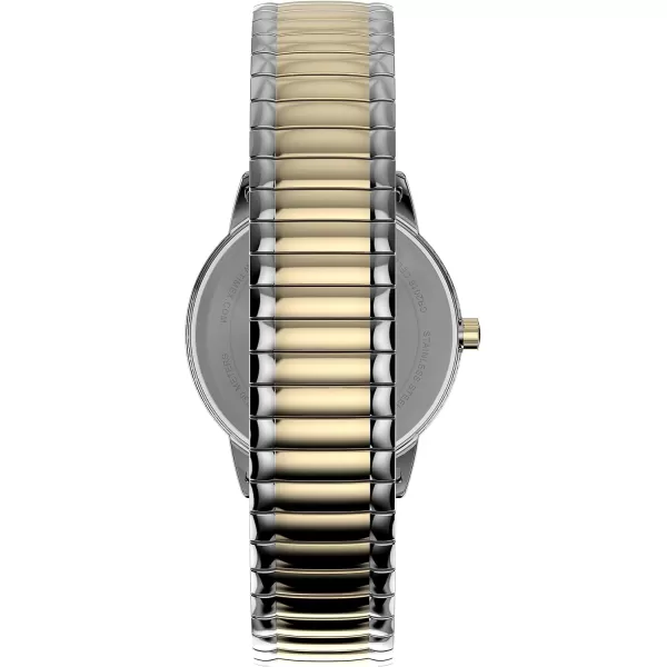 Timex Womens Easy Reader WatchTwoToneTwoToneWhiteD30mm