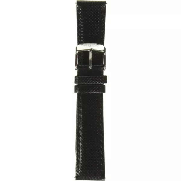 Timex 20mm QuickRelease StrapTextured BlackSilverTone