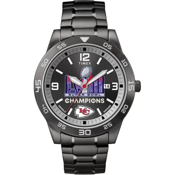 Timex Mens Acclaim 42mm Super Bowl LVIII Champions Watch  Kansas City Chiefs