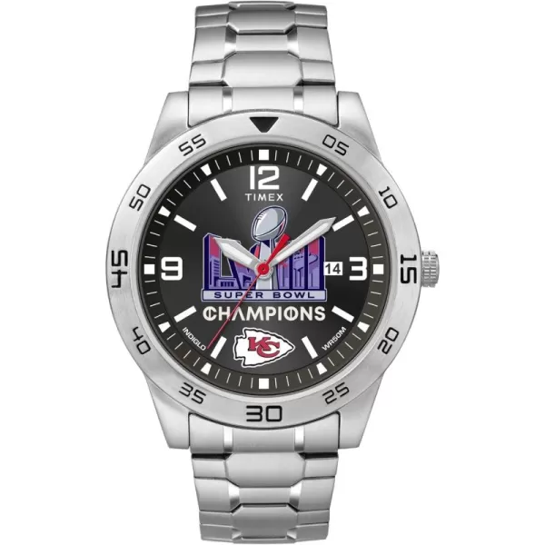 Timex Mens Citation 42mm Super Bowl LVIII Champions Watch  Kansas City Chiefs