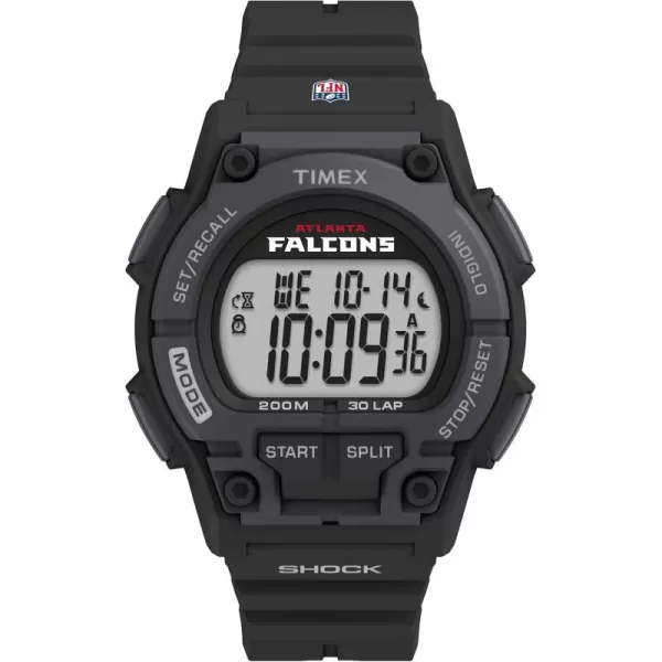 Timex Mens NFL Takeover 42mm Digital WatchAtlanta Falcons