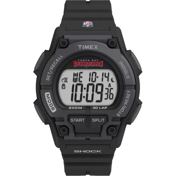 Timex Mens NFL Takeover 42mm Digital WatchTampa Bay Buccaneers