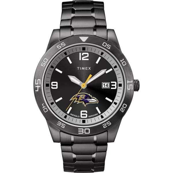 Timex Mens TWZFBRWMM NFL Acclaim Cleveland Browns WatchBaltimore Ravens