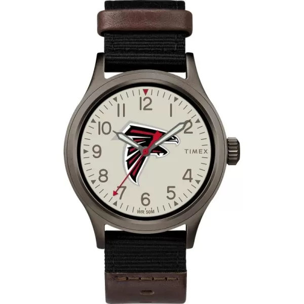 Timex Mens TWZFLIOMB NFL Clutch Detroit Lions WatchAtlanta Falcons