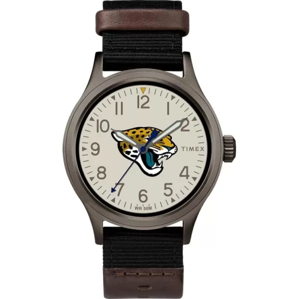 Timex Mens TWZFLIOMB NFL Clutch Detroit Lions WatchJacksonville jaguars