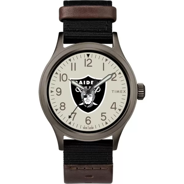Timex Mens TWZFLIOMB NFL Clutch Detroit Lions WatchLas Vegas Raiders