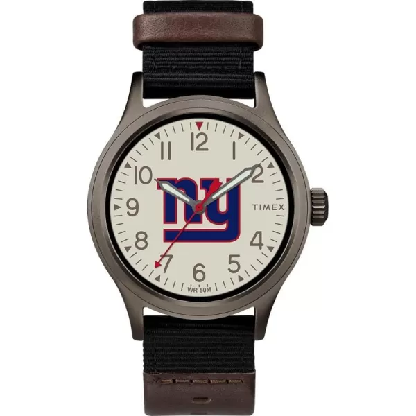 Timex Mens TWZFLIOMB NFL Clutch Detroit Lions WatchNew York Giants