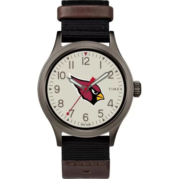 Timex Mens TWZFLIOMB NFL Clutch Detroit Lions Watcharizona Cardinals