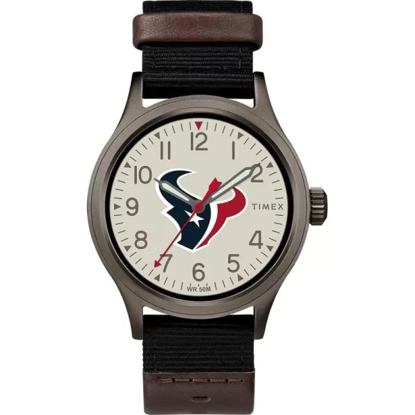 Timex Mens TWZFLIOMB NFL Clutch Detroit Lions Watchhouston Texans