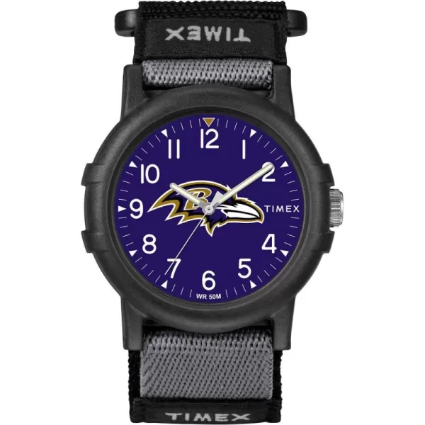 Timex NFL 38mm Recruit WatchBaltimore Ravens