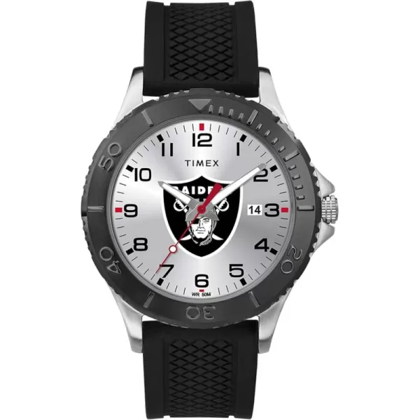Timex NFL Mens 42mm Gamer WatchOakland Raiders