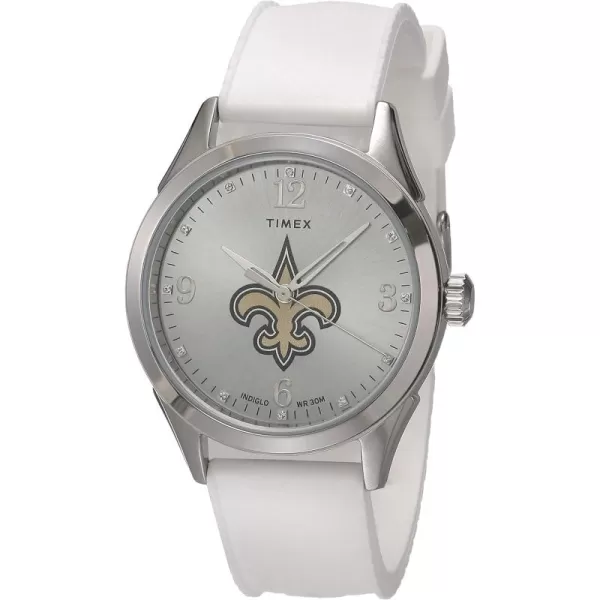 Timex NFL Womens 40mm Athena WatchNew Orleans Saints