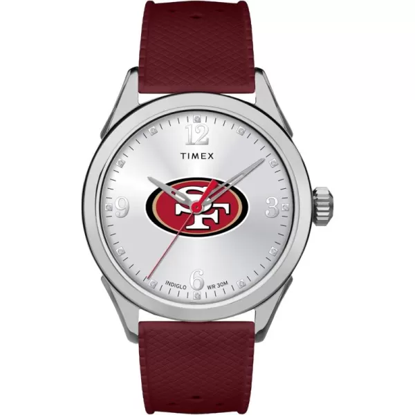 Timex NFL Womens 40mm Athena WatchSan Francisco 49ers