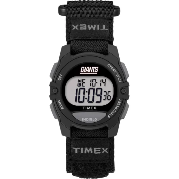 Timex Unisex NFL Rivalry 33mm Digital WatchNew York Giants