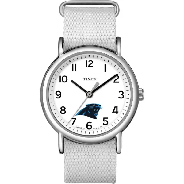 Timex Womens NFL Weekender 38mm WatchCarolina Panthers