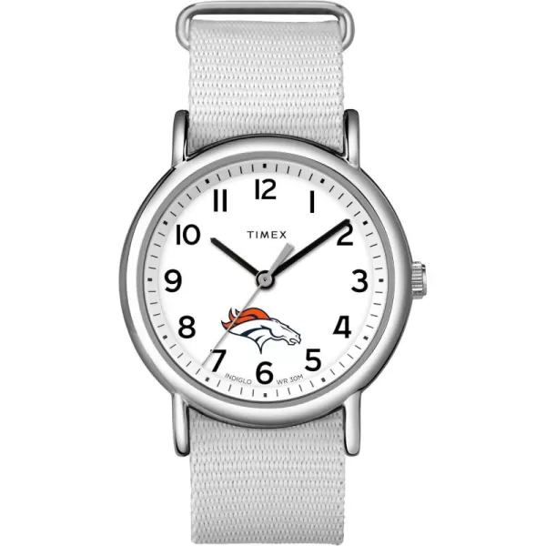 Timex Womens NFL Weekender 38mm WatchDenver Broncos
