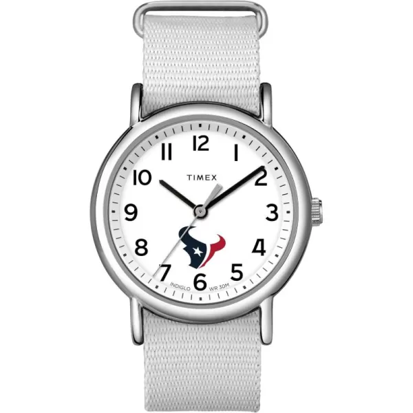 Timex Womens NFL Weekender 38mm WatchHouston Texans