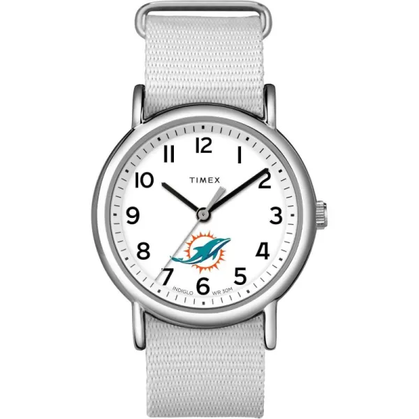 Timex Womens NFL Weekender 38mm WatchMiami Dolphins