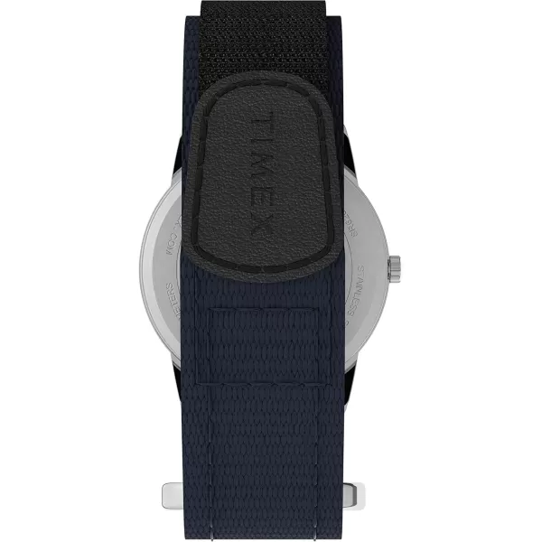 Timex Mens Easy Reader WatchBlueSilverToneBlue35mm