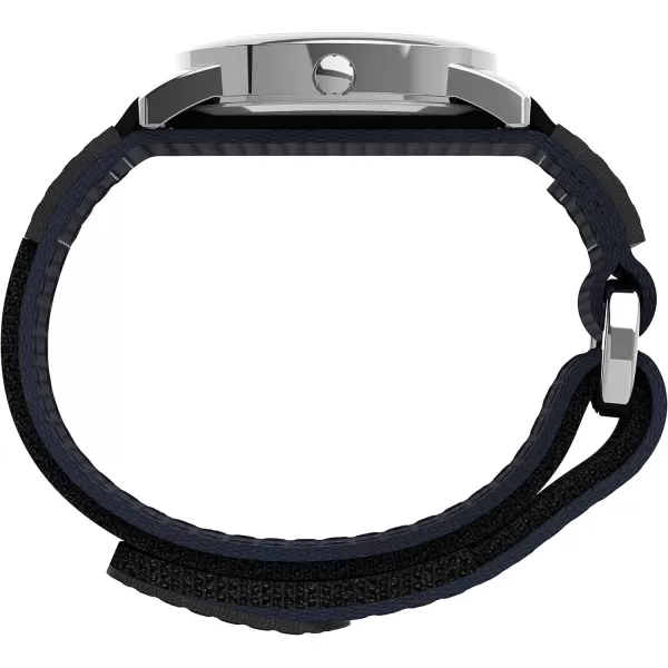 Timex Mens Easy Reader WatchBlueSilverToneBlue35mm