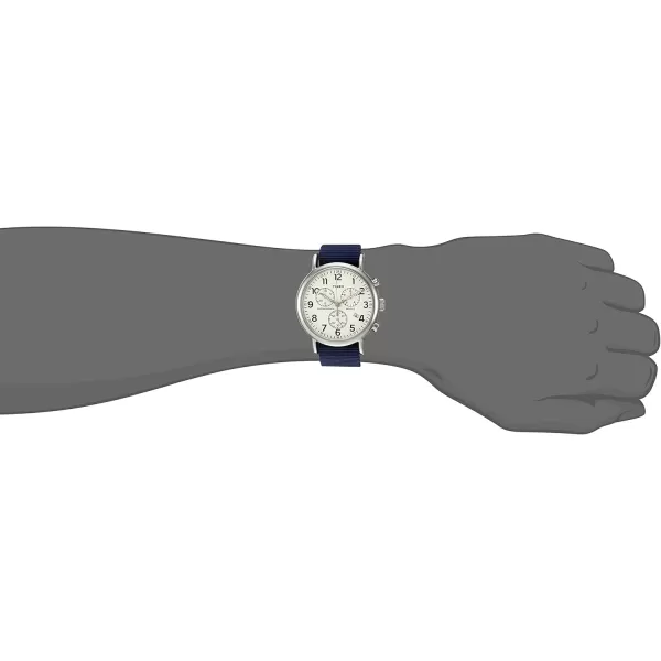 Timex Mens Weekender 40mm WatchBlueCream