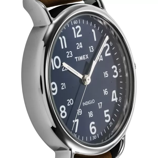 Timex Mens Weekender 40mm WatchTanBlue