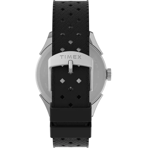 Timex UFC Mens Athena 42mm WatchBlackSilverTone
