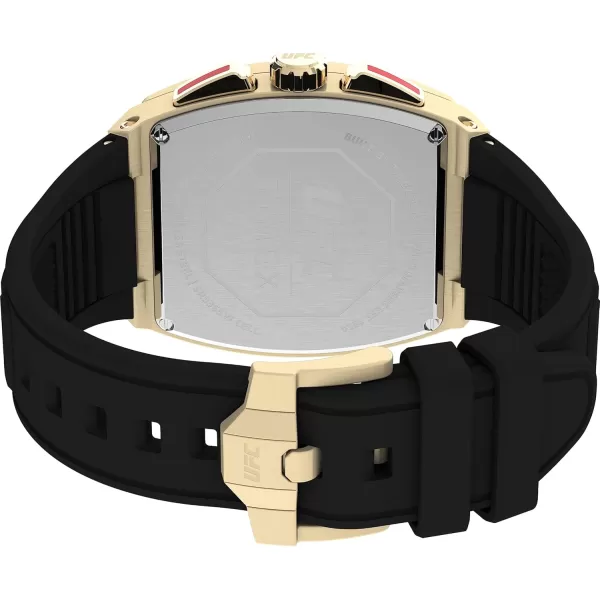 Timex UFC Mens Beast 51mm WatchBlackBlackGoldTone