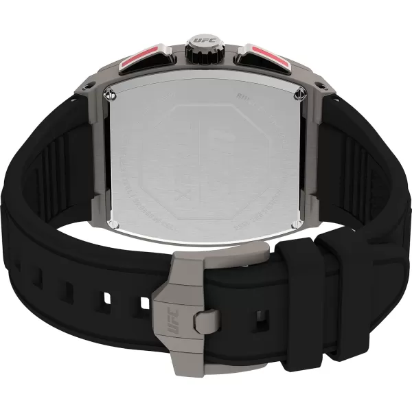 Timex UFC Mens Beast 51mm WatchBlackBlackGunmetal