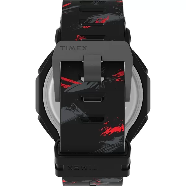 Timex UFC Mens Colossus 45mm WatchBlackBlackBlack
