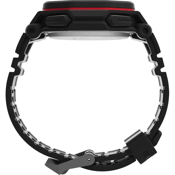 Timex UFC Mens Colossus 45mm WatchBlackBlackBlack