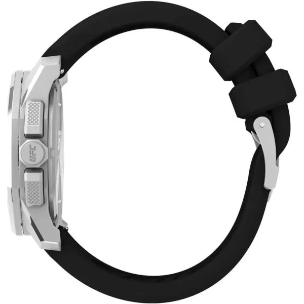 Timex UFC Mens Icon 45mm WatchRedBlackSilverTone