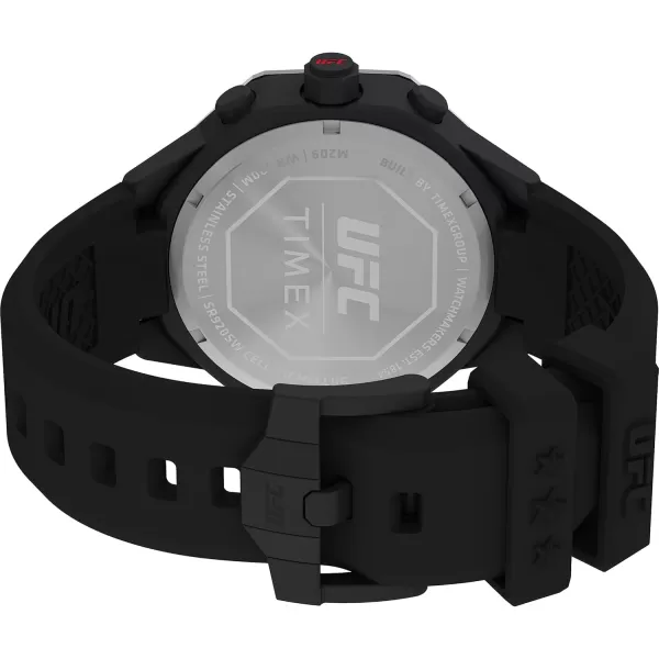 Timex UFC Mens King 45mm WatchBlackBlackBlack