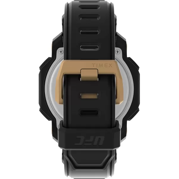 Timex UFC Mens Knockout 48mm WatchBlackDigitalBlack