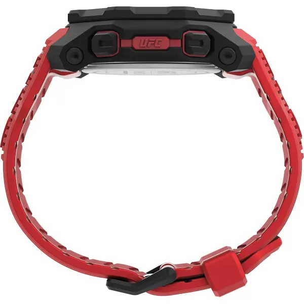 Timex UFC Mens Knockout 48mm WatchRedDigitalBlack