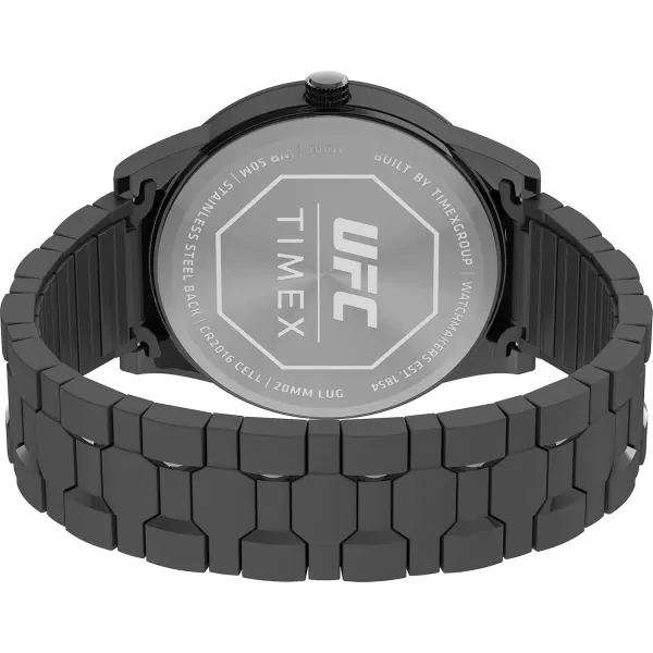 Timex UFC Mens Legend 42mm WatchGunmetalBlackGunmetal
